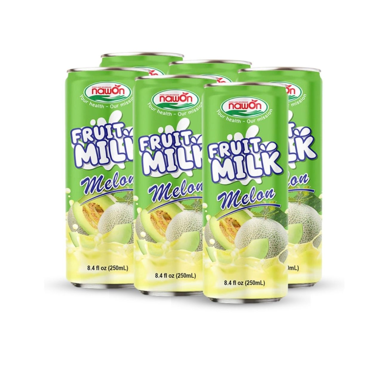 Can 250 ml 8 46 fl oz natural melon milk drink flavor (2)