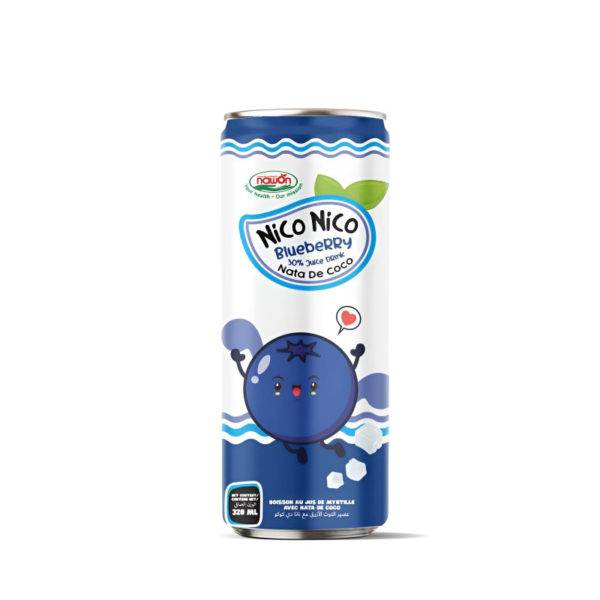 Nata de Coco Drink With Blueberry can 320ml