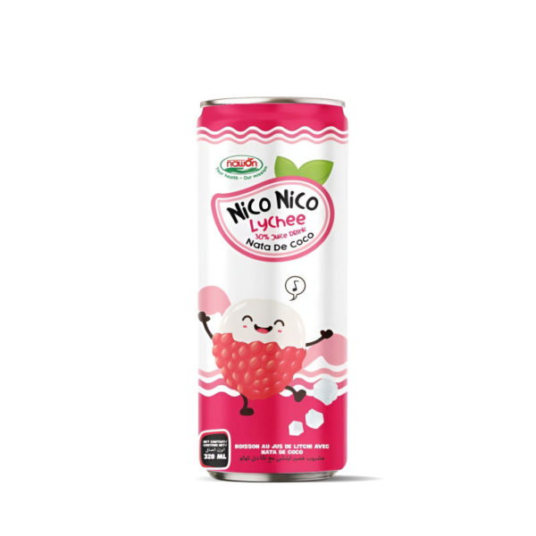 Nata De Coco Drink with Lychee Can 320ml