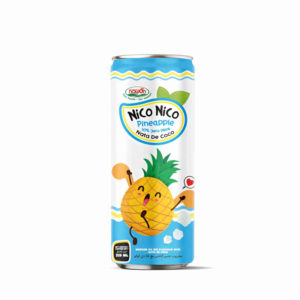 Nata De Coco Drink with Pineapple Can 320ml