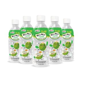 nata de coco juice with coconut water flavour bottle 350ml