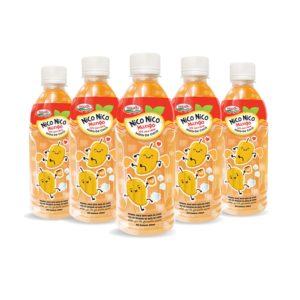 nata de coco juice with mango flavour bottle 350ml
