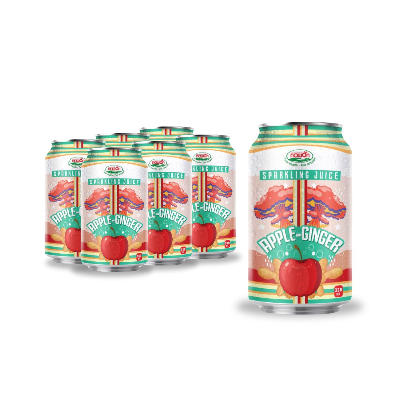 sparkling juice apple ginger