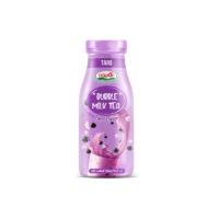 Bottle 280ml bubble milk tea with taro taste