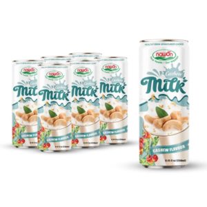 can 250ml natural cashew milk healthy drink