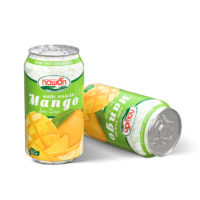 Can 330ml natural mango juice drink with original flavor