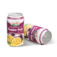 Can 330ml natural passionfruit juice drink with original flavor