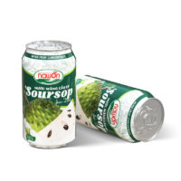 Can 330ml natural soursop juice drink with original flavor