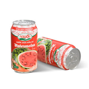 Can 330ml natural watermelon juice drink with original flavor