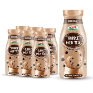 glass bottle 280 ml 9 5 fl oz bubble milk tea with original taste (1)