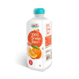 100 natural orange juice drink