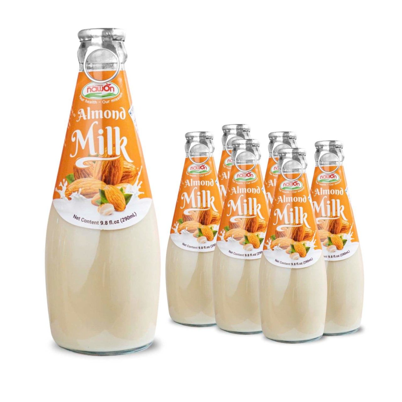 almod milk drink glass bottle 290ml 9 81 fl oz