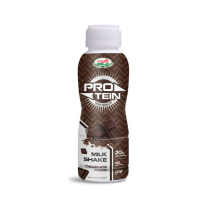 bottle 1000ml protein shake milk chocolate flavor