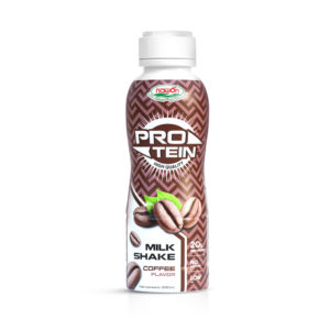 Bottle 1000ml protein shake milk coffee flavor (1)