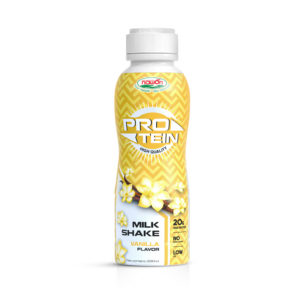 bottle 1000ml protein shake milk vanila flavor (1)