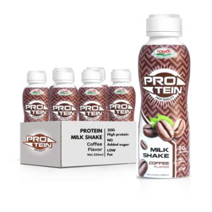 bottle 330ml protein shake milk coffee flavor