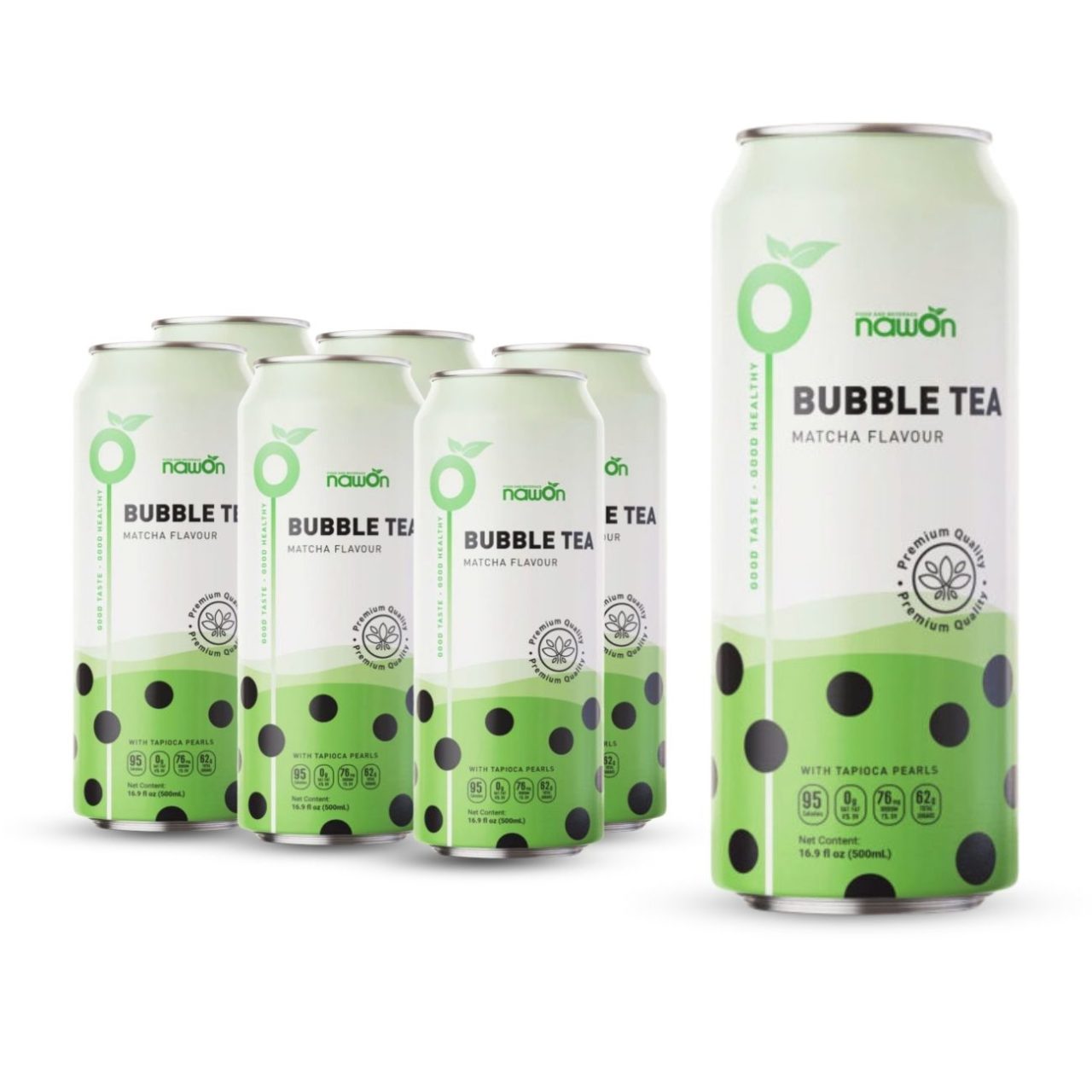 Can 500 ml 16 9 fl oz bubble tea with matcha flavor (1)