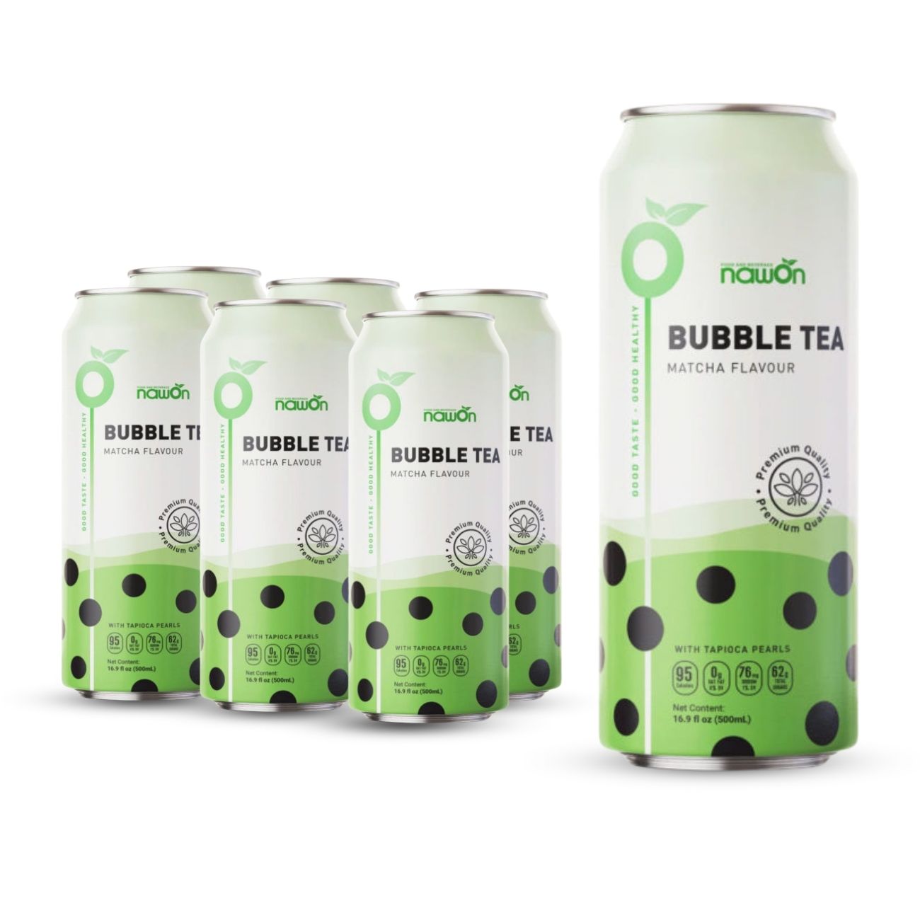 Can 500 ml 16 9 fl oz bubble tea with matcha flavor (1)