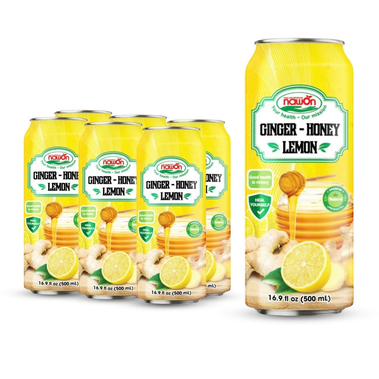 can 500 ml 16 9 fl oz mix healthy juice with ginger honey lemon (2)