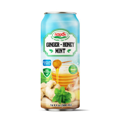 Can 500ml ginger honey mint