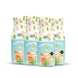 Glass bottle 280 ml 9 5 fl oz honey ginger with mint (2)
