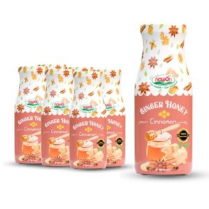 glass bottle 280ml 9 5 fl oz honey ginger with cinnamon (1)