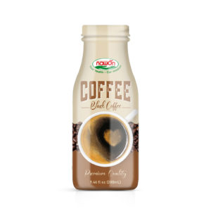 Glass bottle 280ml nawon black coffee