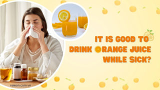 It is good to drink orange juice while sick (1)