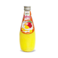 Natural falooda drink with mango flavor glass bottle 290ml