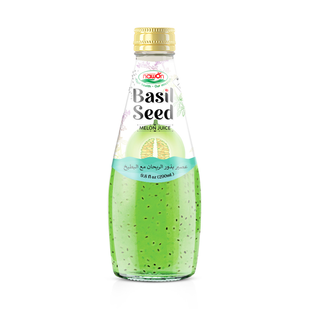 Basil seed drink melon juice improve digestive health