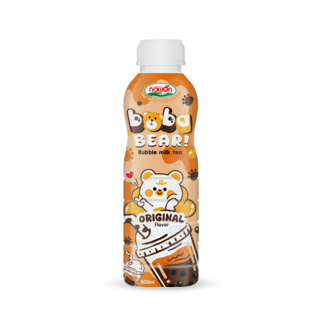 Boba bear bubble milk tea original flavor