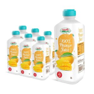 bottle 1000ml 33 8 fl oz 100 mango juice drink for a tropical experience