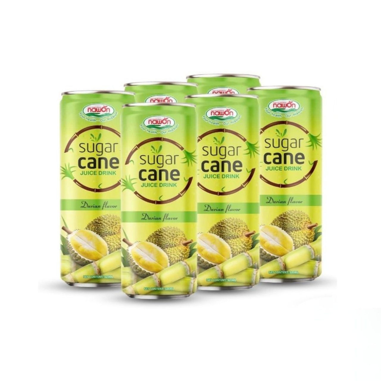 Can 320ml 10 82 fl oz fresh sugarcane juice drink with durian flavor (2)