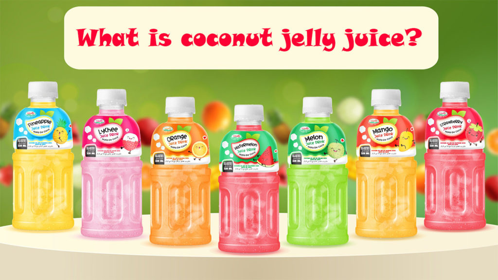 Coconut Jelly Juice: A Tropical Delight With Chewy Texture