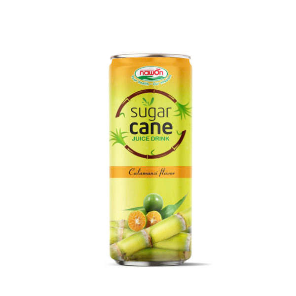 Fresh calamansi juice drink with durian flavor