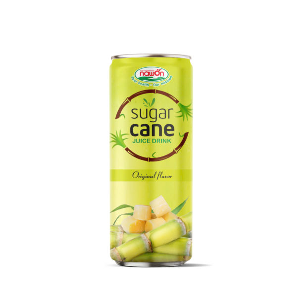 Fresh sugarcane juice drink with original flavor