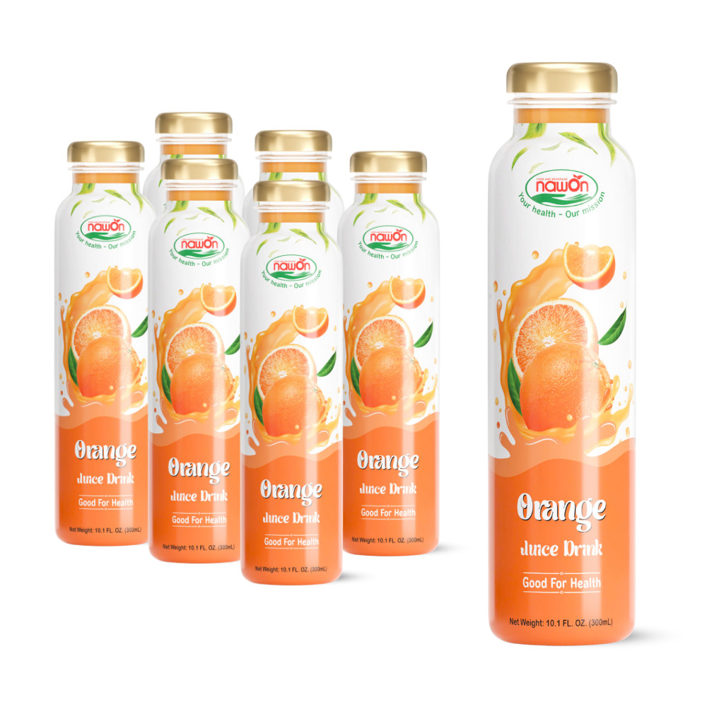 glass bottle 300ml 10 15 fl oz natural orange juice boost the perfect balance of taste