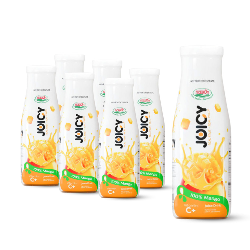 glass bottle 405ml 13 7 fl oz 100 mango juice enriching vitamin c
