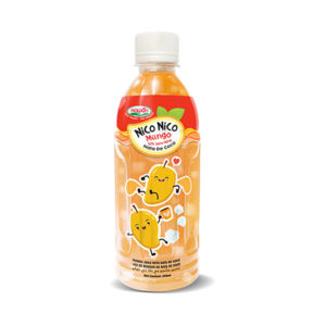 Nata de coco juice with mango flavour bottle 350 ml 11 8 fl oz