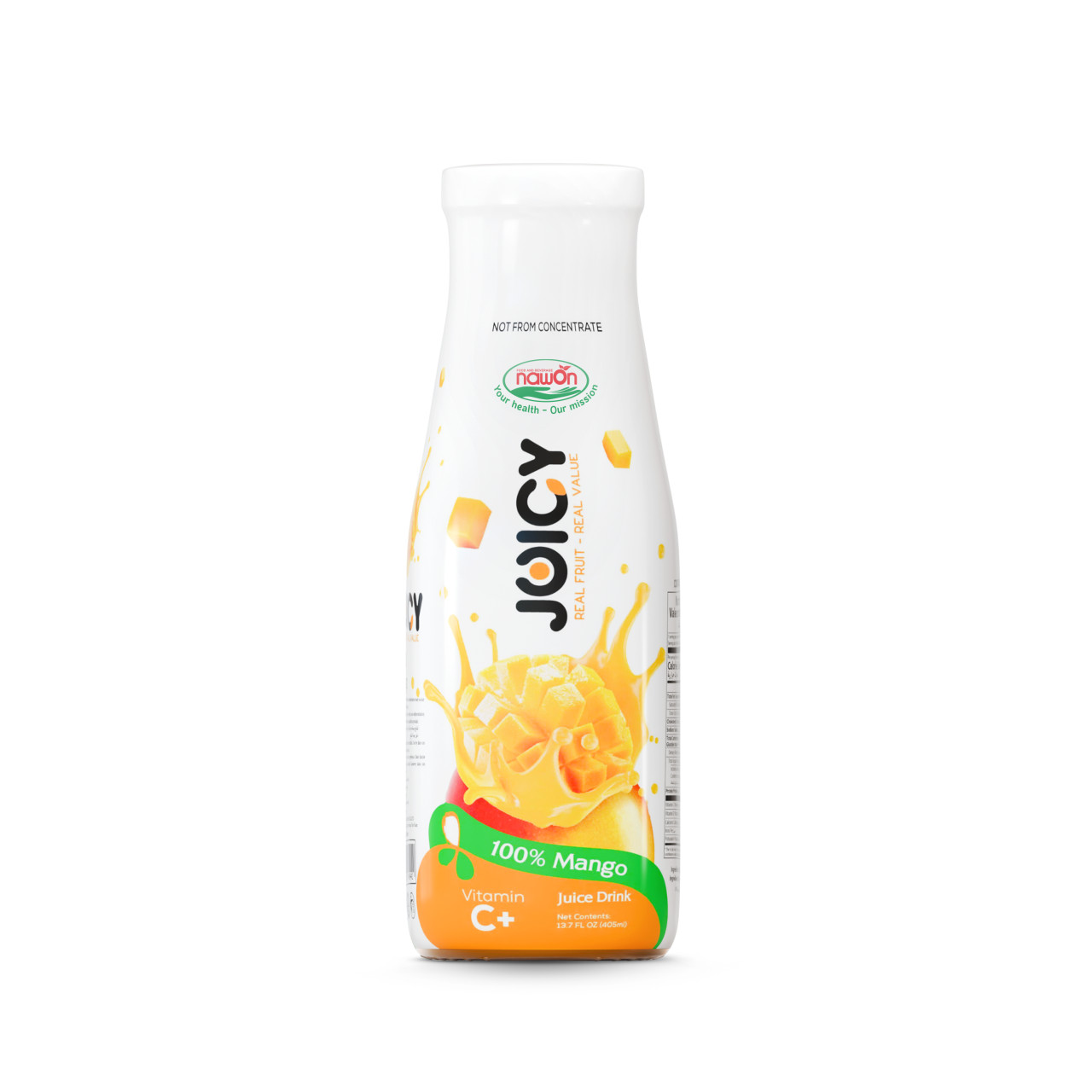 Natural 100 mango juice drink enriching vitamin c