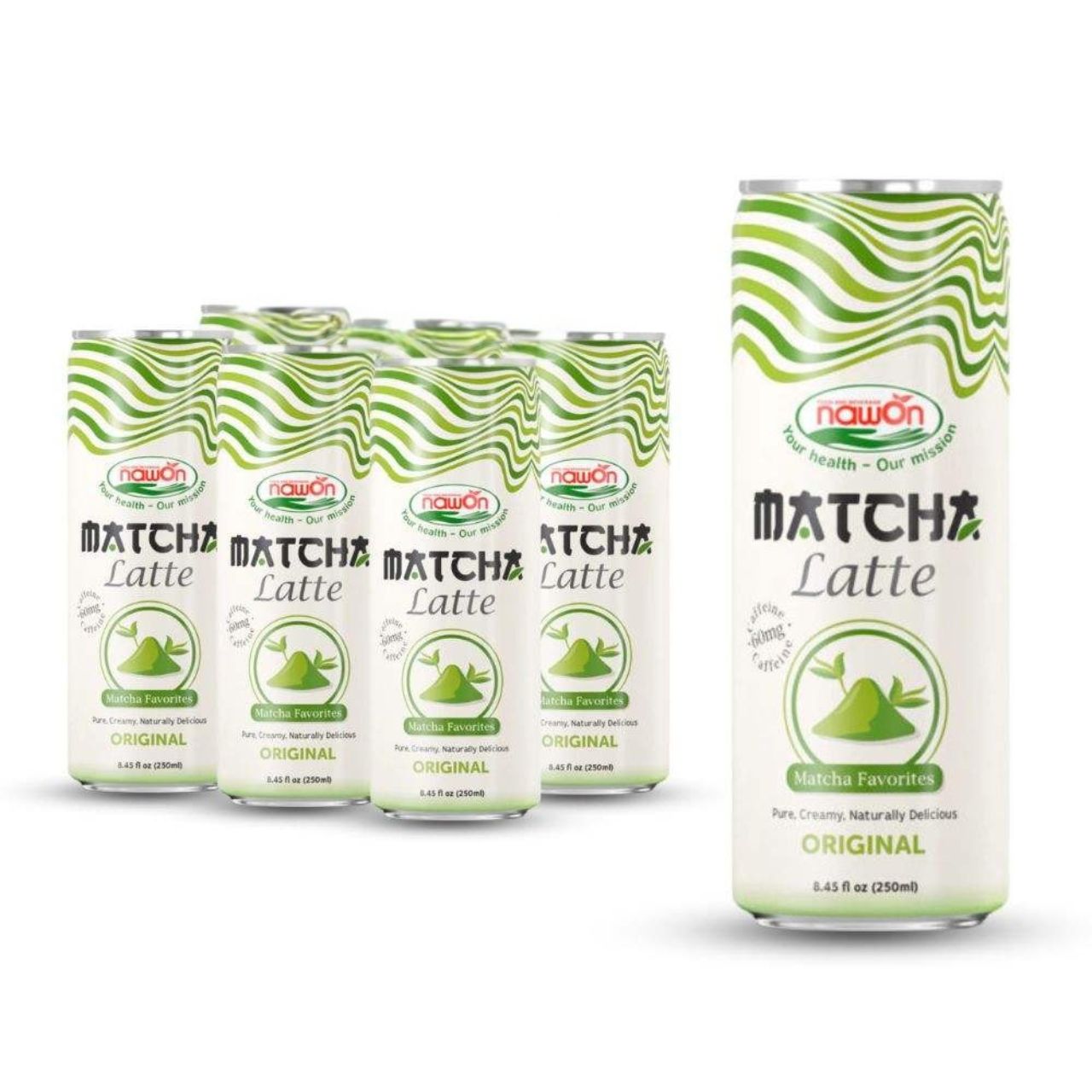 can 250ml 8 46 fl oz matcha latte with original flavor