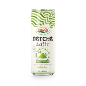 Can 250ml matcha latte with original flavor