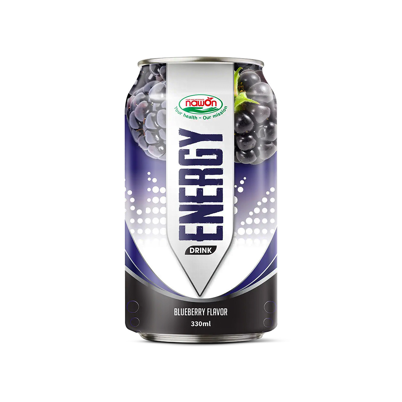 Can 330ml fl oz 11 18 fl oz blueberry rush energy drink your power source (1)