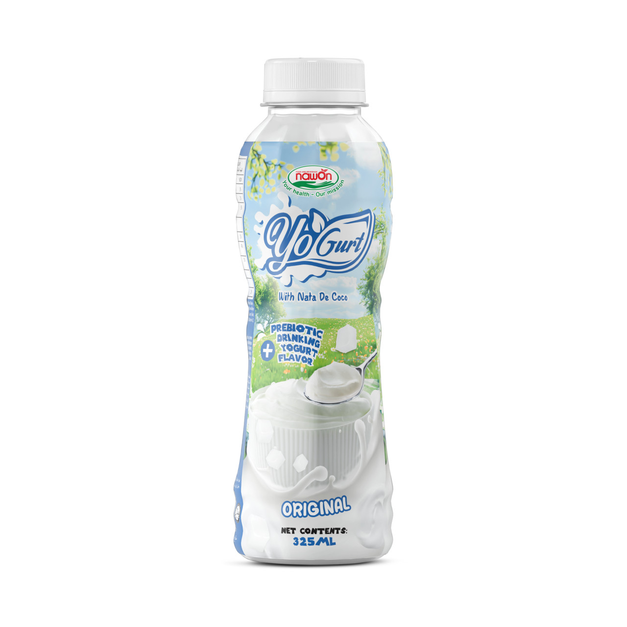 Original yogurt with nata de coco pp bottle 325ml 10 98 fl oz (1)