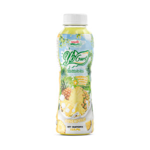 PP bottle 325ml 10 98 fl oz pineapple yogurt with nata de coco (1)