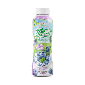 Pp bottle 325ml 10 98 fl ozblueberry yogurt drink with nata de coco (1)