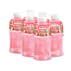 bottled 320ml 10 82 fl oz 100 lychee juice with nata de coco and no sugar added (2)