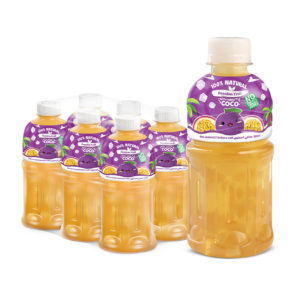 bottled 320ml 10 82 fl oz 100 passionfruit juice with nata de coco and no sugar added (4)