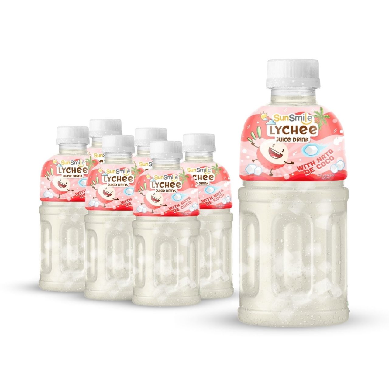 bottle 320ml 10 82 fl oz lychee juice with nata de coco chewy jelly (1)