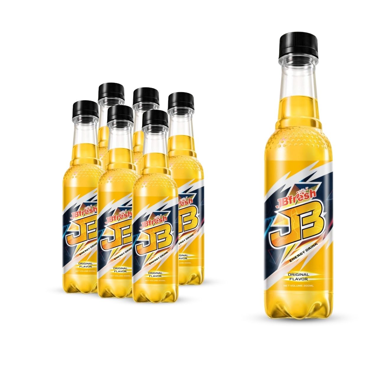 bottle 300ml 10 15 fl oz refreshing carbonated energy drink with fruity orange flavor (2)